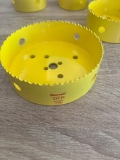 KUNTEC KC-0243 6'' 150mm Hole Saw for Cornhole Boards Hole Drilling - Red