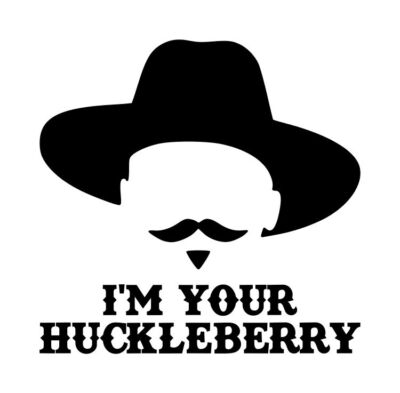 Doc Holliday I'm Your Huckleberry Decal #2 4''x4'' Choose Color