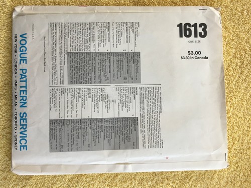 Vogue Patterns ~ All are Craft Patterns * ~ * ~ * ~ * ~ * Listing 8902 - Picture 61 of 75