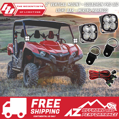 BAJA DESIGNS Squadron Pro Vertical Mount LED Kit For Yamaha Viking