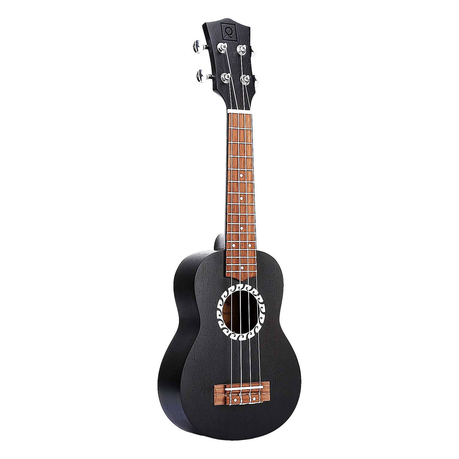 OQAN QUK- WAILELE BLACK UKULELE