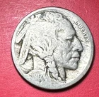 1917S US Buffalo Nickel! "San Francisco" Mint! Good! Lower Mintage! Old US Coin!