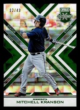 2016 Elite Extra Edition #112 Mitchell Kranson Status Die Cut Emerald #/49