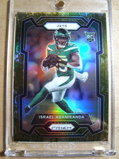 2023 Israel Abanikanda Panini Prizm Rookie Green Camo Prizm RC /15 MINT 🔥🔥🔥