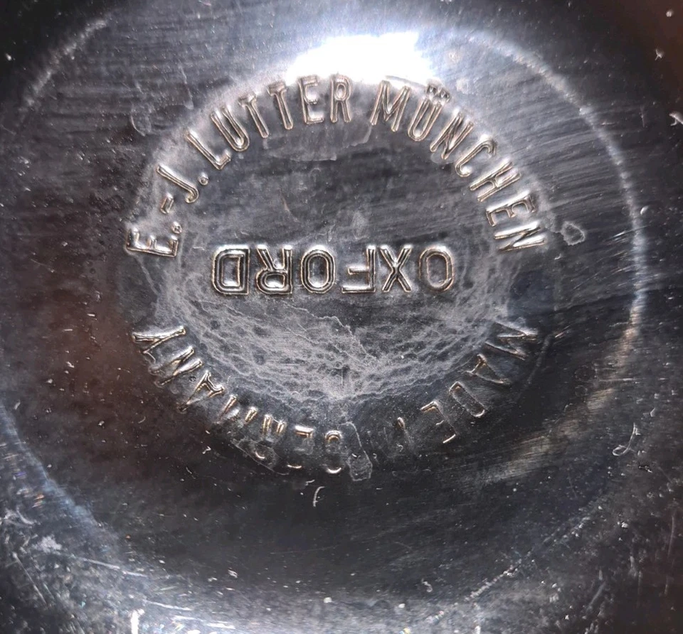 Sektkühler Schwarz Veuve Clicquot Champagner Lutter Germany "Oxford" Vintage Top - Bild 3 von 3