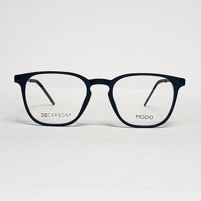 MODO Beta Unisex Ultra-Light 3D LAB Titanium Oval/Square Glasses in Teal | 50mm
