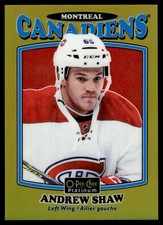 2016-17 O-Pee-Chee Platinum Retro Rainbow Gold Andrew Shaw 145/149 #R-58