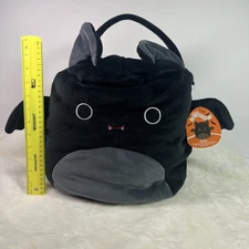 SQUISHMELLOWS “EMILY” The Bat 12” NWT Trick Or Treat Bag Halloween