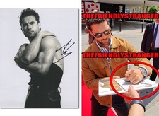 Robbie GK Graham-Kuntz signed 8x10 Photo "HEATED RIVALRY" j EXACT PROOF Sexy COA