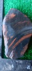 Rough Slab Mahogany Obsidian 95g. 5/16" Thick Lapidary Cabbing #C-4 — photo 1