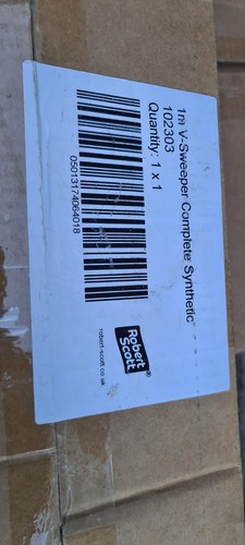 Robert Scott Complete V Sweeper Frame, Handle & Heads 1m - Afbeelding 3 van 3