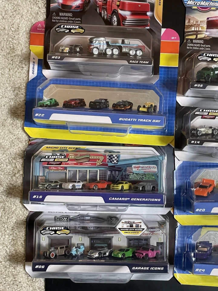 Micro Machines - Serie 7 - Chase  - Transformers Lot of  8 - Image 2 of 4