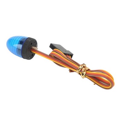 Blaue Runde LED-Polizeileuchte (13 X 17 Mm) Für RC-Fahrzeuge Im Maßstab