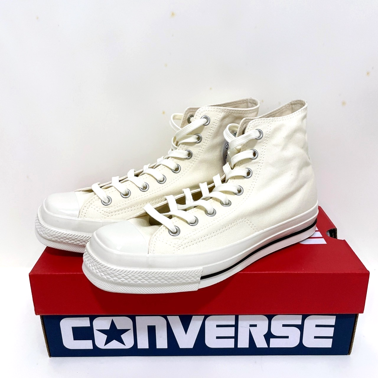 Converse All Star Square Toe Hi White Mens Sneakers Size 31316081-image