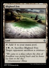 2015 Battle for Zendikar Blighted Fen Expansion/Uncommon #230