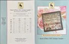 5x Xstitch CHART: B GERVAIS+FROM THE HEART+M BLACKBURN Historic Samplers-RQ157