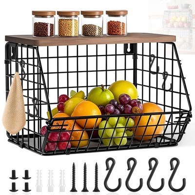 Fruit Basket Hanging Fruit Bowl, Stackable Fruit Bowl, Stackable Fruit Holder Kitchen...