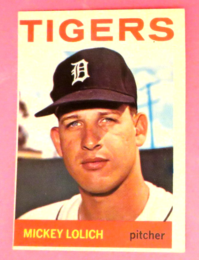 1964 Topps. Detroit Tigers - MICKEY LOLICH