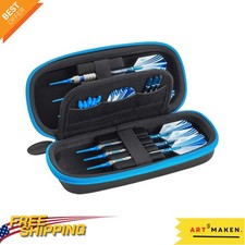 Compact Sentry Dart Case for 6 Darts - Built-in Storage  Durable Tactech Shell