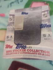 2022-23 Topps NHL Hockey Sticker Collection Factory Sealed Box 50 Packs