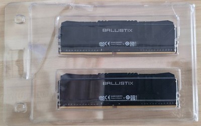 Crucial Ballistix 16GB (2 x 8GB) DDR4-3000 Memory (BL8G30C15U4B