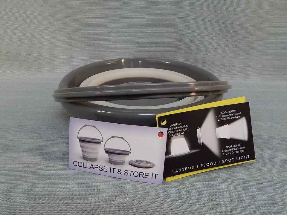 NEBO BriteBucket Collapsible Multipurpose Bucket Light - NWT - Image 4 of 4
