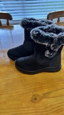 Ladies Girls Snow Walking Boots Faux Fur, Eu 38 Uk 4 New!