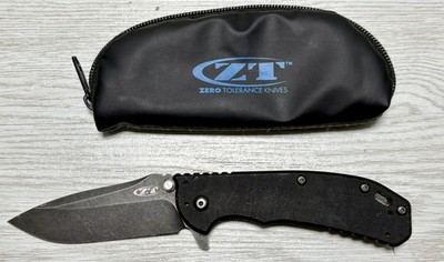 Zero Tolerance 0566BW Hinderer Design Folding Knife S35VN (A1G013574)