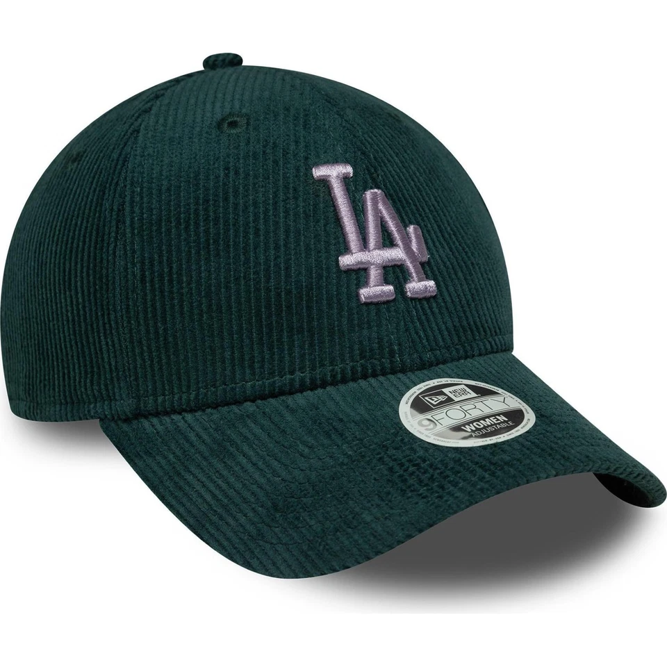 Бейсбольная кепка женская New Era 9СОРОК Los Angeles Dodgers - зеленая - один размер - Изображение 3 из 4