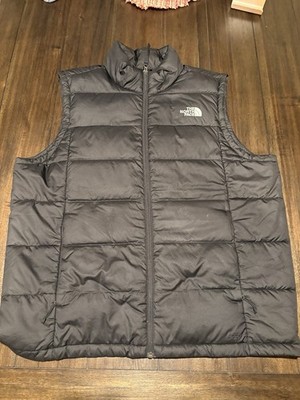 North Face 550 Goose Down Puffer Vest Mens XL Hiking Outdoor Zip Up 0271