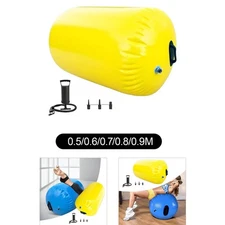 Air Roller Gymnastics Barrel Inflatable for Yoga Body Coordination Exercise