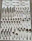 Vintage GORHAM 'LILY OF THE VALLEY' 66 PC Sterling Silver Flatware Set