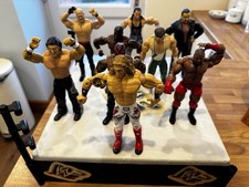 WWF ATITUDE FIGURES X 9 With Original Box
