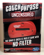 Hasbro Catch Phrase Uncensored Adult Electronic Handheld Game C2986 New 2016