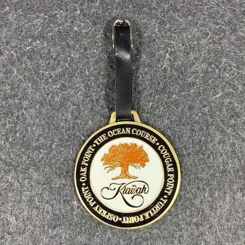 Kiawah Island Golf Result Metal Bag Tag Ocean Course Turtle Cougar Osprey Point