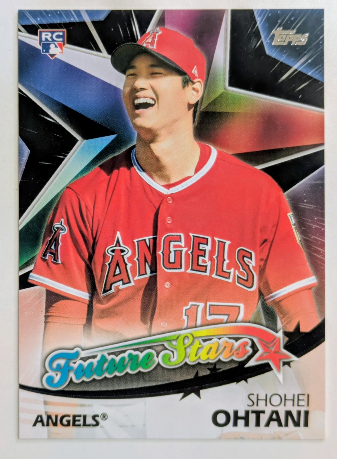 2018 Topps - Future Stars BLACK SSP Shohei Ohtani #FS-5 (RC) Rookie Card