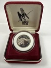 1991 Alaska Sport Fishing Coin-The Anchorage Mint 1/2 Oz 999 Proof Silver