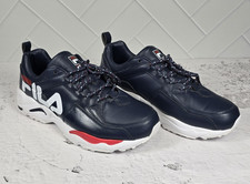 FILA Mens Size 12 Navy White Red Chunky Lifes...