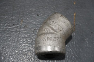 Camco 11940 1/2 Elbow 45 Degree Threaded 3000# 304ss, Free Shipping