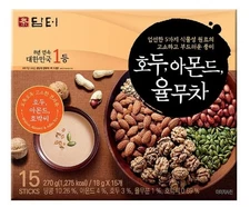New Korean Tea Walnut Almond Adlay Tea 15 Servings Damtuh Job’s Tears +EXPRESS