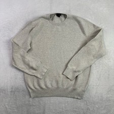 J.Crew Grey Pullover Long Sleeve Knit Crewneck Sweater Men's Medium