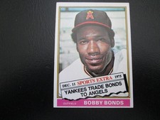BOBBY BONDS 1976 TOPPS TRADED BASEBALL CARD # 380T EX