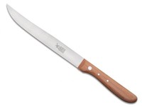 Windmühlenmesser RüCkenspitz Fleischmesser 18,2 Cm Rotbuche / Kirsche / Pflaume