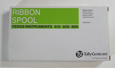NEW Tally Genicom Impact Printer Ribbon Spool for Texas Instruments 810/820/885