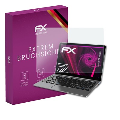 atFoliX Glasfolie für GPD P2 Max 2022 Displayfolie 9H Schutzpanzer