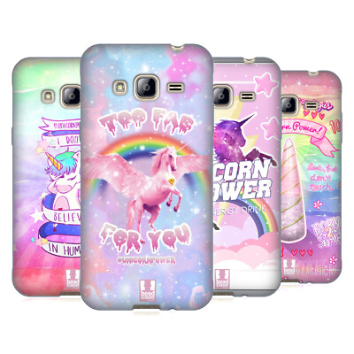 HEAD CASE DESIGNS EINHORN POWER! SOFT GEL HANDYHÜLLE FÜR SAMSUNG HANDYS 3