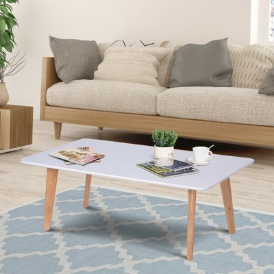 Retro Side End Center Coffee Dining Table Modern Scandinavian Wood Style Nordic Ebay