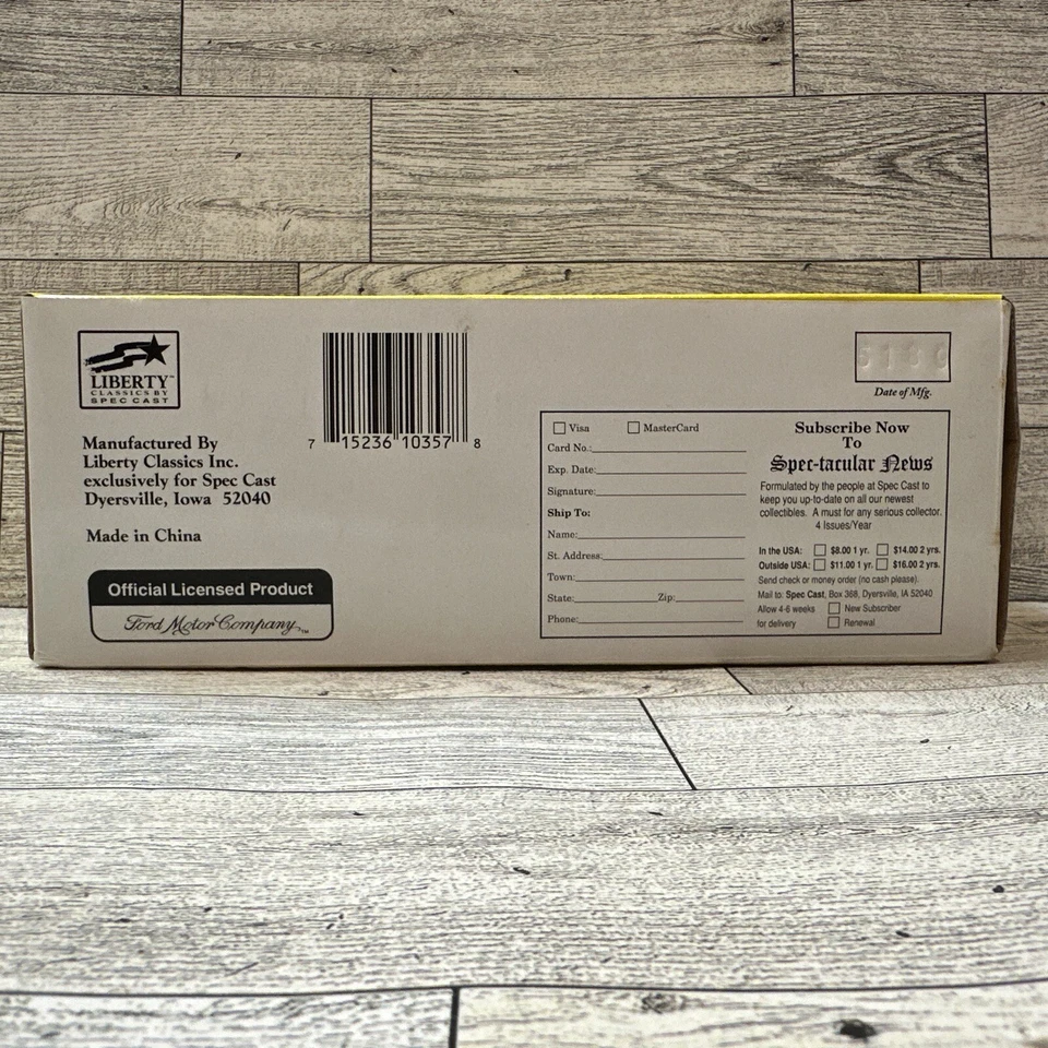 Banco de monedas fundidas a presión camioneta Ford Golden Rule 1940 #62518 (1995) *Caja manchada* Foto 3 de 4