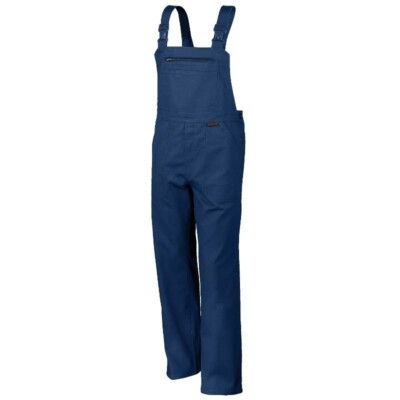 QUALITEX Basic BW240 Latzhose Hydronblau Arbeitshose Baumwolle Herren