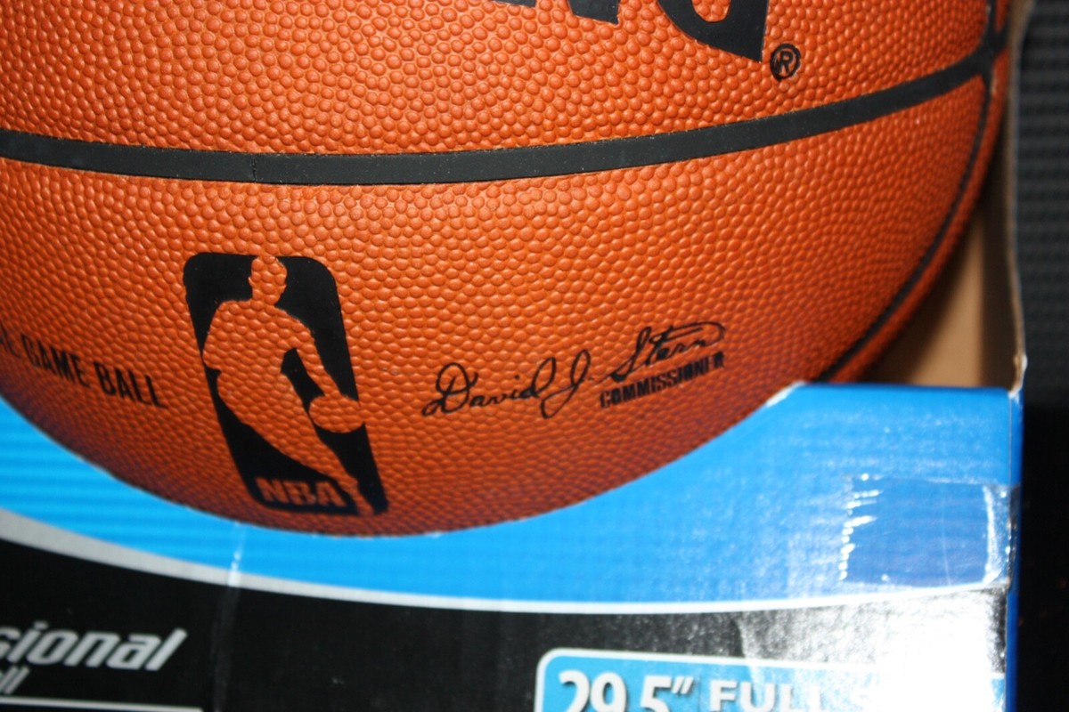 SPALDING NBA Official Game Ball ビンテージ Vintage Spalding NBA Official Basketball Indoor Outdoor Ball